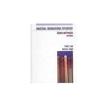 Industrial Organizational Psychology：Science ＆ Practice pdf epub mobi 电子书 下载