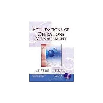Foundations of Operations Management With CD pdf epub mobi 电子书 下载