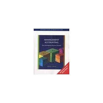 Management Accounting: The Cornerstone for Business Decisions (ISE) pdf epub mobi 电子书 下载