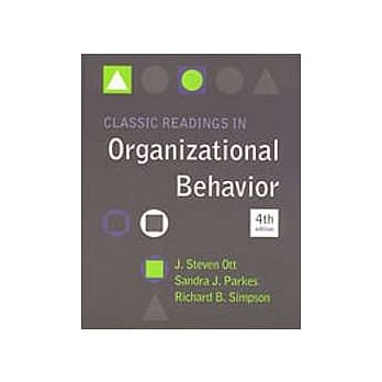 Classic Readings in Organizational Behavior(四版) pdf epub mobi 电子书 下载