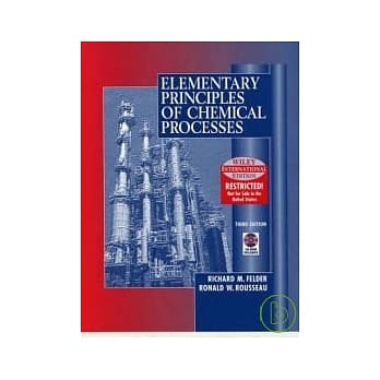 Elementary Principles of Chemical Processes 3/e with CD-ROM/1片 (IE) pdf epub mobi 电子书 下载