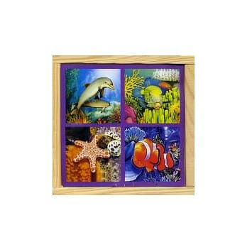 海洋动物拼图(4片) pdf epub mobi 电子书 下载