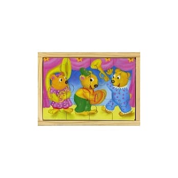 可爱熊熊拼图(4片) pdf epub mobi 电子书 下载