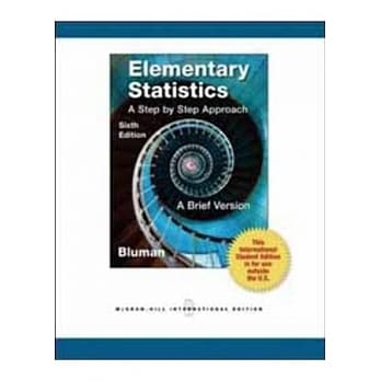 ELEMENTARY STATISTICS: A STEP BY STEP APPROACH 6/E (A BRIEF VERSION)(IE) pdf epub mobi 电子书 下载