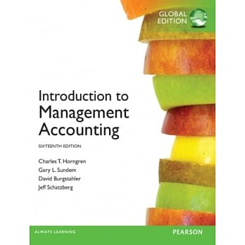 Introduction to Management Accounting (第16版) pdf epub mobi 电子书 下载
