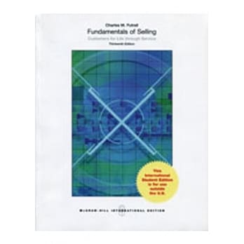 Fundamentals of Selling(13版) pdf epub mobi 电子书 下载