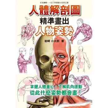 人体解剖图 精准画出人物姿势：彩色图解，一目了然骨骼&肌肉位置 pdf epub mobi 电子书 下载