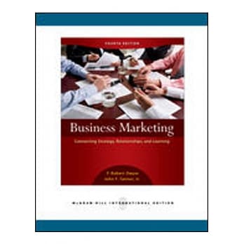 Business Marketing：Connecting Strategy, Relationships and Learning(4版) pdf epub mobi 电子书 下载