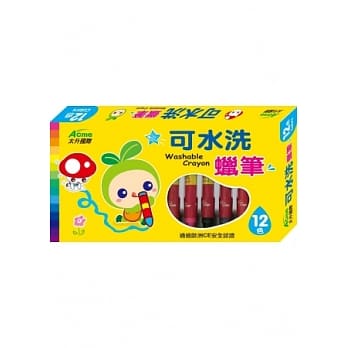 可水洗蜡笔12色 pdf epub mobi 电子书 下载