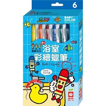 蜡笔先生 6色浴室彩绘蜡笔 pdf epub mobi 电子书 下载