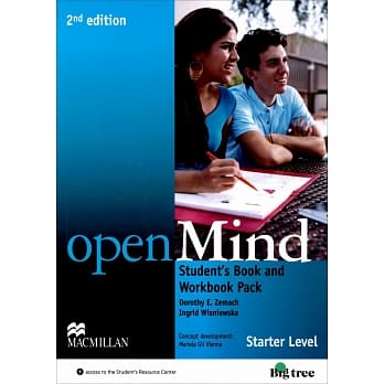 Open Mind 2/e (Starter) SB+WB with Webcode (Asian Edition) pdf epub mobi 电子书 下载