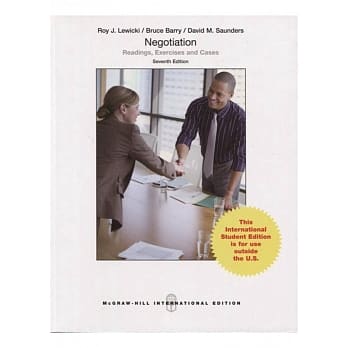 Negotiation: Readings, Exercises, and Cases(7版) pdf epub mobi 电子书 下载