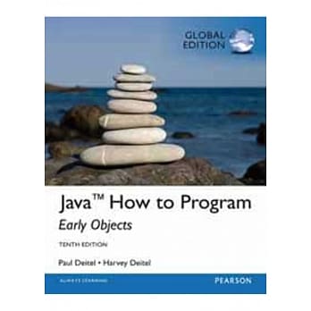 JAVA HOW TO PROGRAM (EARLY OBJECTS) 10/E (GE) pdf epub mobi 电子书 下载