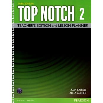 Top Notch (2) Teacher’s Edition and Lesson Planner 3/e pdf epub mobi 电子书 下载