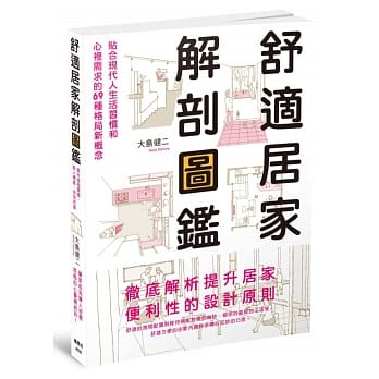 舒适居家解剖图鑑 pdf epub mobi 电子书 下载