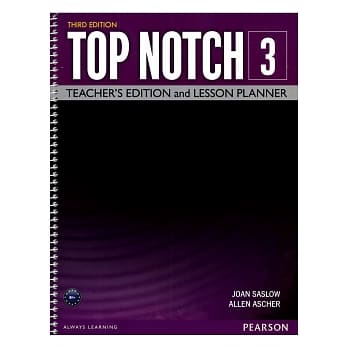 Top Notch 3/e (3) Teacher’s Edition and Lesson Planner pdf epub mobi 电子书 下载