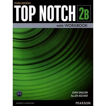 Top Notch 3/e (2B) Student’s Book with Workbook and MP3 CD/1片 pdf epub mobi 电子书 下载