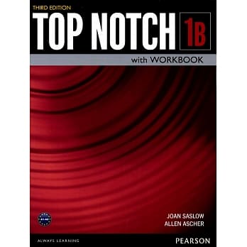 Top Notch 3/e (1B) Student’s Book with Workbook and MP3 CD/1片 pdf epub mobi 电子书 下载