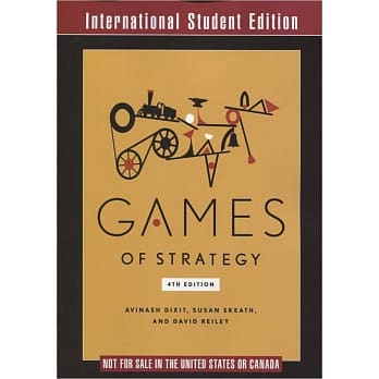 Games of Strategy(4版) pdf epub mobi 电子书 下载