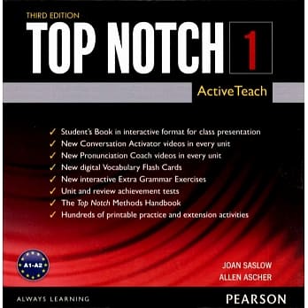 Top Notch 3/e (1) ActiveTeach (DVD-ROM/1片) pdf epub mobi 电子书 下载