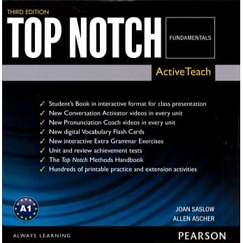 Top Notch 3/e (Fundamentals) ActiveTeach (DVD-ROM/1片) pdf epub mobi 电子书 下载