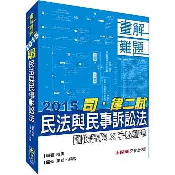 民法与民事诉讼法－画解难题－2015司．律二试＜保成＞ pdf epub mobi 电子书 下载