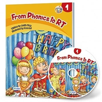 Form phonics to RT 字母拼读读剧练习本1 (附故事读剧CD) pdf epub mobi 电子书 下载