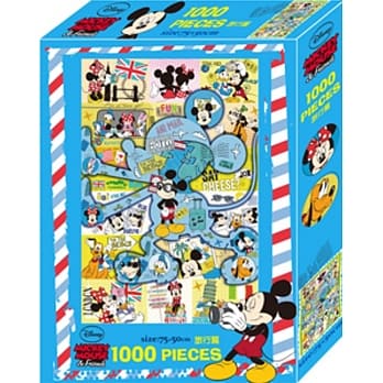 米奇 1000片盒装拼图(旅行篇) pdf epub mobi 电子书 下载