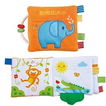 动物比大小：宝宝的触觉认知布书 pdf epub mobi 电子书 下载