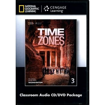 Time Zones 2/e (3) Classroom Audio CDs/2片 and DVD/1片 pdf epub mobi 电子书 下载