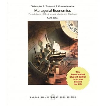 Managerial Economics: Foundations of Business Analysis and strategy(12版) pdf epub mobi 电子书 下载