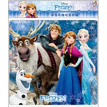 冰雪奇缘 可爱拼图(F) pdf epub mobi 电子书 下载