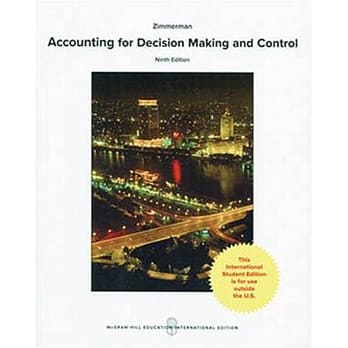 Accounting for Decision Making and Control 9／e pdf epub mobi 电子书 下载