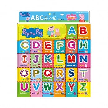 粉红猪小妹ABC嵌入板 pdf epub mobi 电子书 下载