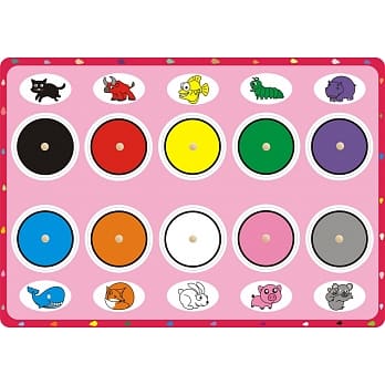 益智学习手抓板：颜色点点名 pdf epub mobi 电子书 下载