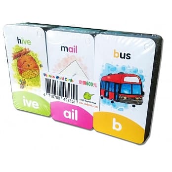 Phonics Word Cards字母拼读互动字卡 pdf epub mobi 电子书 下载