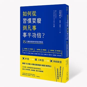 如何从习惯耍废，到凡事事半功倍？：15分钟就脱鲁的最强习惯术 pdf epub mobi 电子书 下载