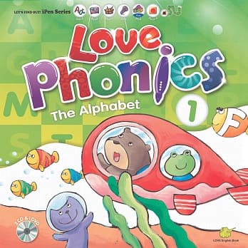 LOVE Phonics 1 The Alphabet：认识字母(一书+3CD+1DVD+1海报+1手册) pdf epub mobi 电子书 下载