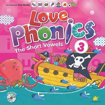LOVE Phonics 3 The Short Vowels：认识母音(一书+2CD+1DVD+1海报+1手册) pdf epub mobi 电子书 下载
