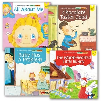 LiveKids英语生命教育故事绘本(一)【4本全彩书＋1本亲子共学手册+1片朗读MP3光碟】 pdf epub mobi 电子书 下载