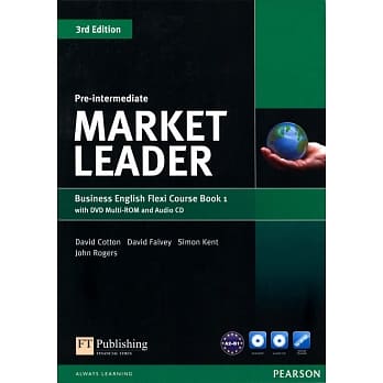 Market Leader 3/e (Pre-Int) Flexi Course Book 1 with DVD-ROM/1片 and Audio CD/1片 pdf epub mobi 电子书 下载