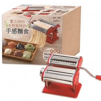 爱上100%天然原味的手感面食X【Galaxy制面机】免揉、免擀，9段厚度X2款切面器组合变化，新鲜水饺皮、宽细面条到义式蝴蝶面轻松做，品尝面食真原味！ pdf epub mobi 电子书 下载