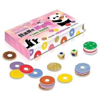 熊猫先生的甜点店01：我最爱吃甜甜圈 数学认知牌卡游戏组 pdf epub mobi 电子书 下载