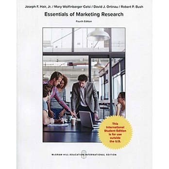 Essentials of Marketing Research(4版) pdf epub mobi 电子书 下载