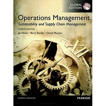 Operations Management: Sustainability and Supply Chain Management (GE)(12版) pdf epub mobi 电子书 下载