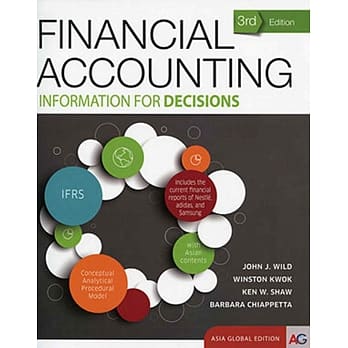 Financial Accounting: Information for Decisions IFRS (Chapter 1-14)(3版) pdf epub mobi 电子书 下载