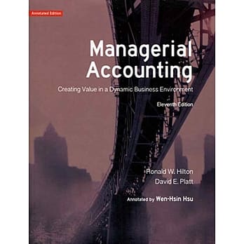 Managerial Accounting(Annotated Edition)(11版) pdf epub mobi 电子书 下载