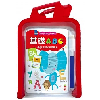 忍者兔幼儿认知启蒙图卡：基础ABC【附精美收纳袋＋白板笔】 pdf epub mobi 电子书 下载