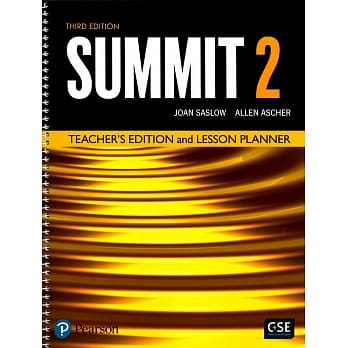 Summit 3/e (2) Teacher’s Edition and Lesson Planner pdf epub mobi 电子书 下载