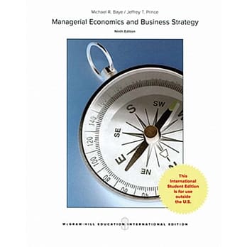 Managerial Economics and Business Strategy(9版) pdf epub mobi 电子书 下载